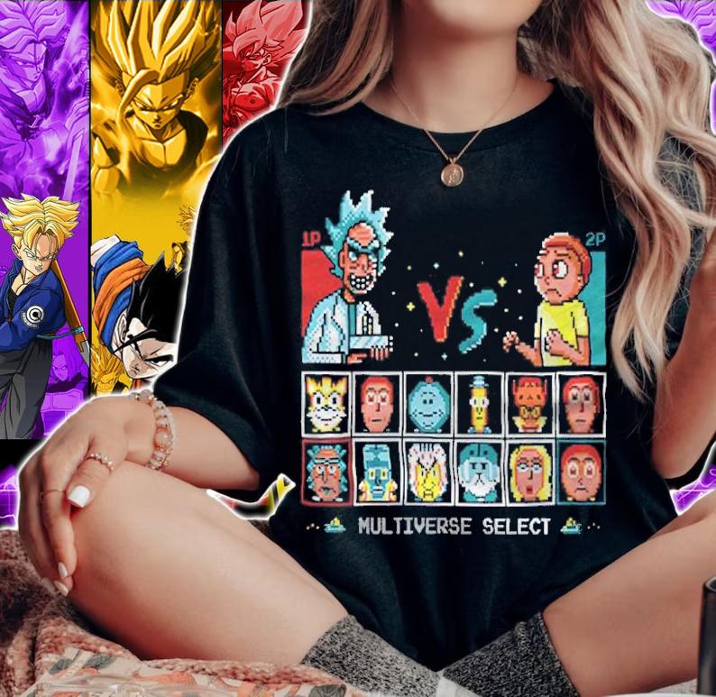 Rick and Morty Multiverse Select shirt woman shirt