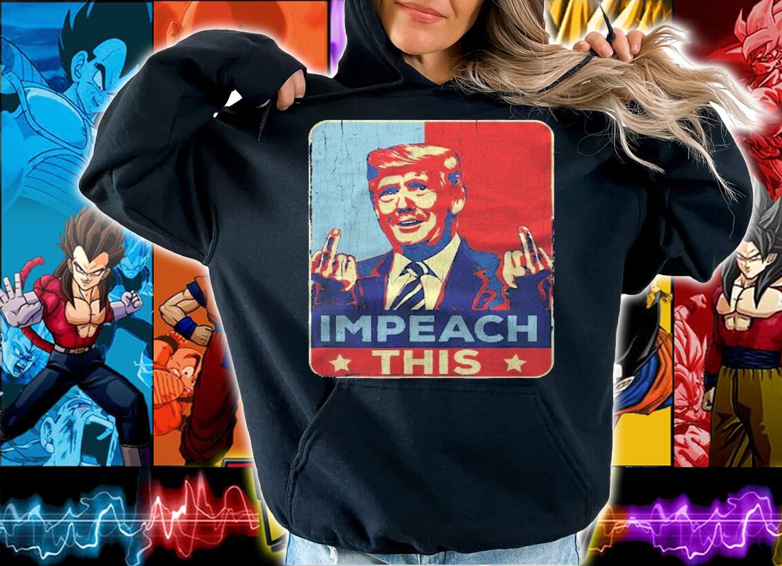 Vintage Funny Trump Impeach This Pro Trump Shirt