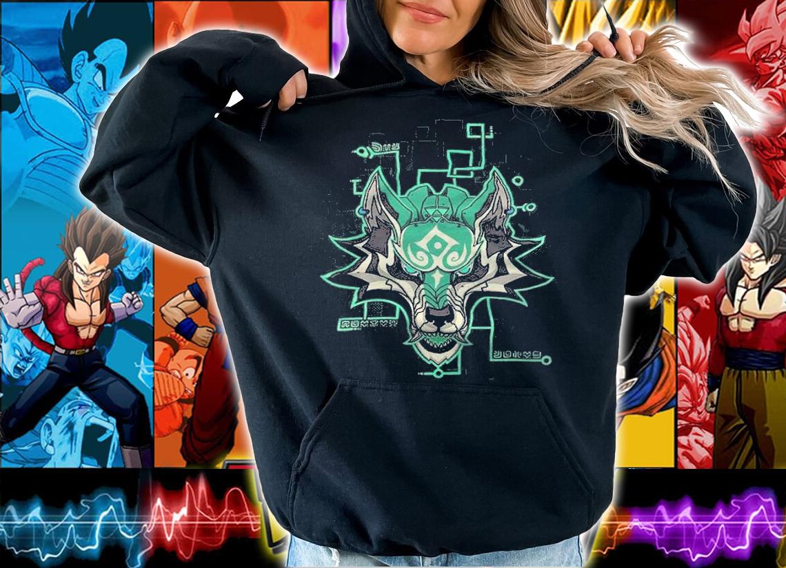 CyberWolf Hero Black Shirt