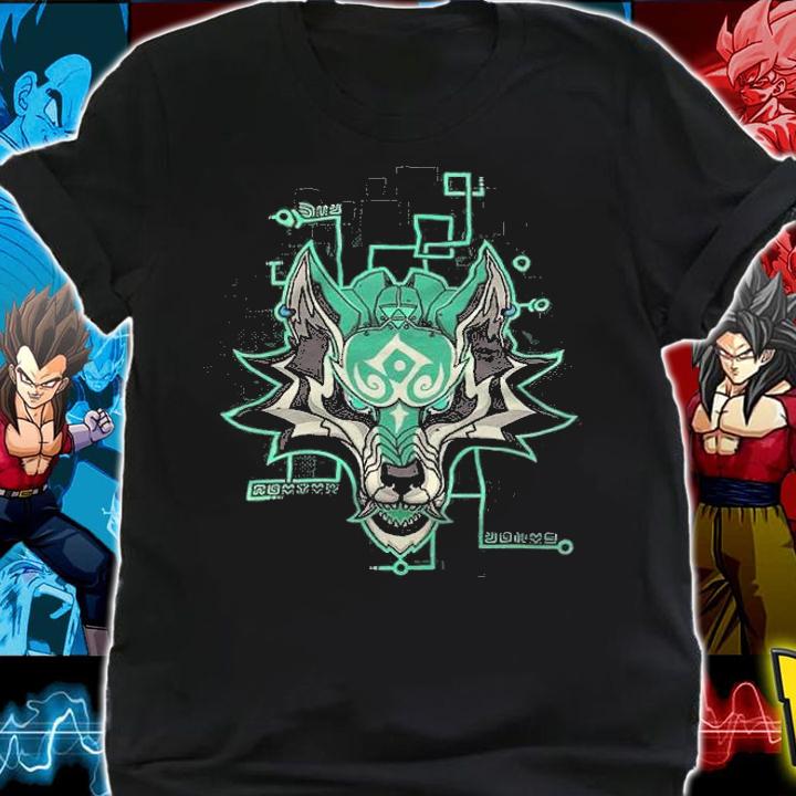 CyberWolf Hero Black Shirt