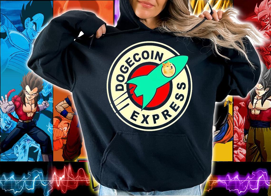 Dogecoin Express Planet Express Mashup T-Shirt