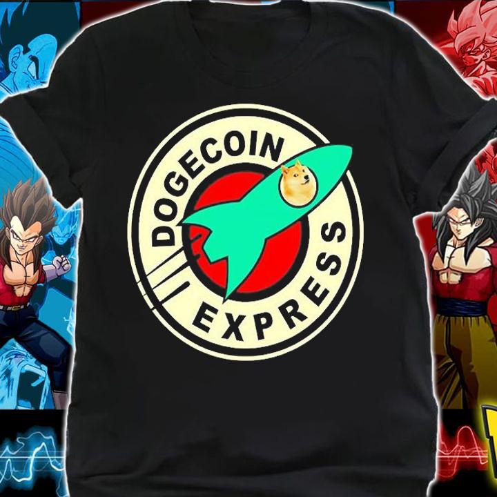 Dogecoin Express Planet Express Mashup T-Shirt