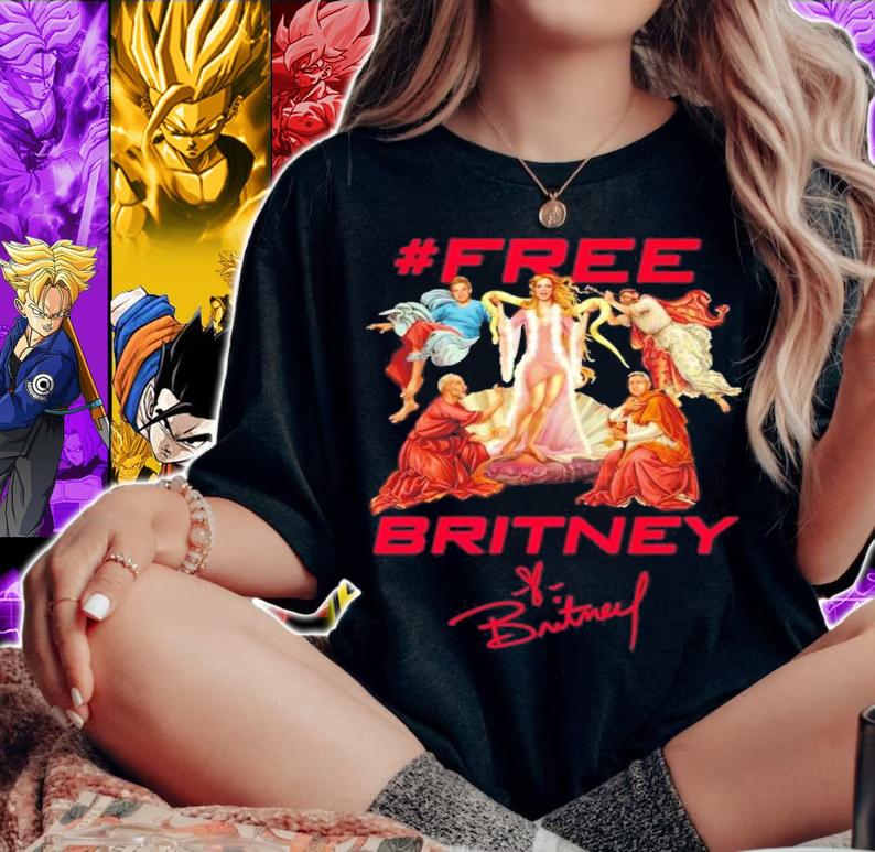 #Free Britney Signature t-shirt woman shirt