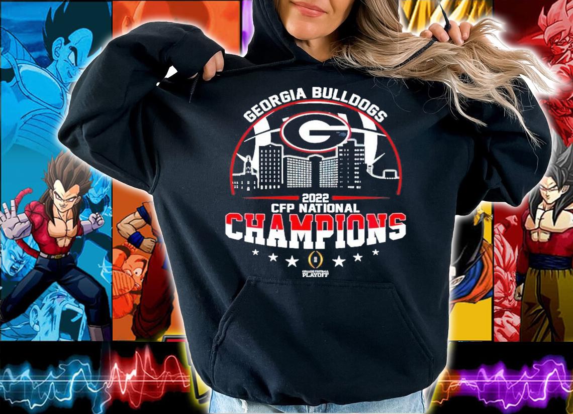 Georgia Bulldogs 2022 CFP National Champions NCAA Football Shirt