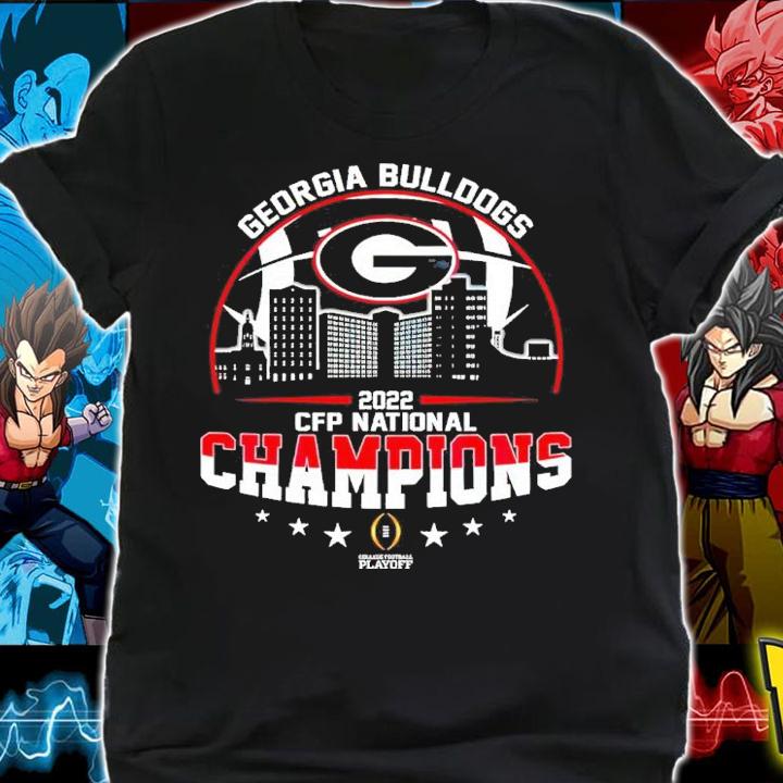 Georgia Bulldogs 2022 CFP National Champions NCAA Football Shirt