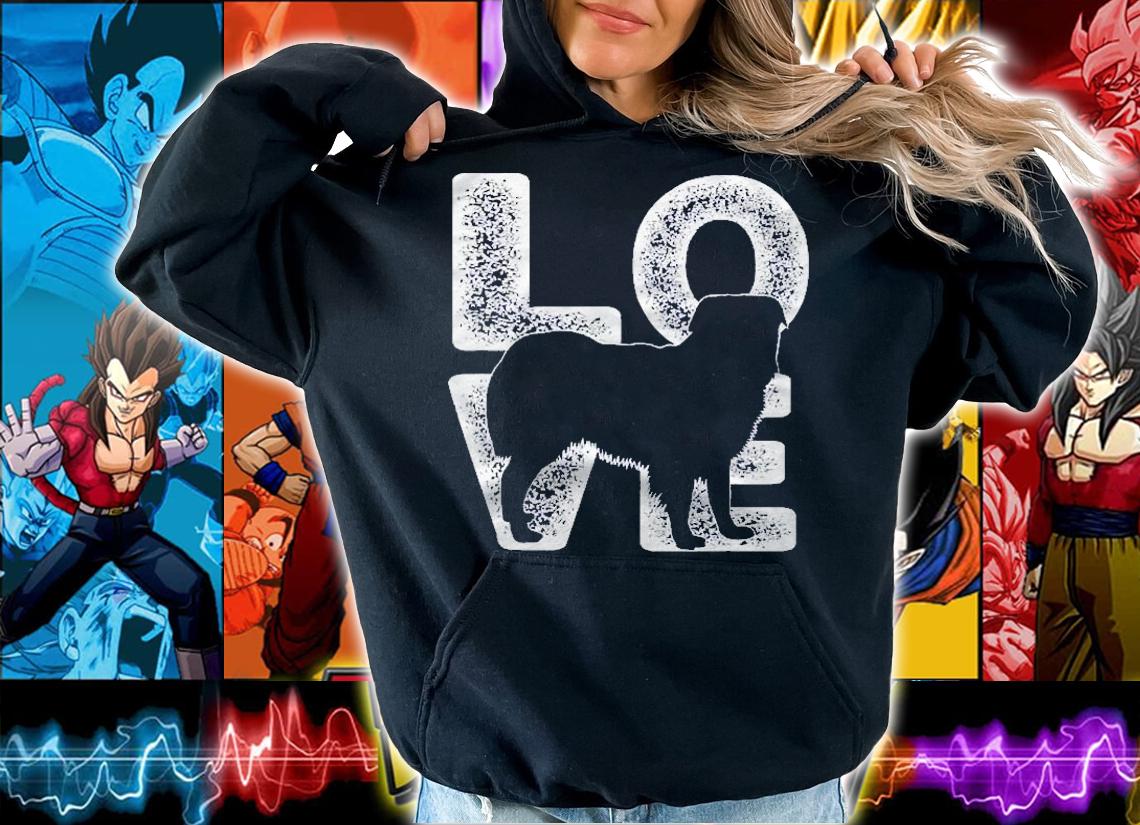 I Love My Miniature American Shepherd Dog Lover Theme Design Shirt hoodie