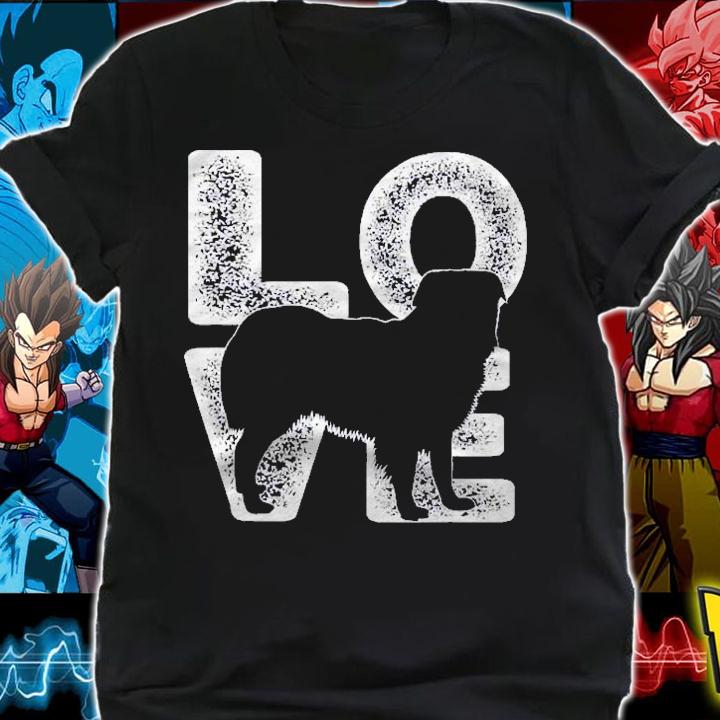 I Love My Miniature American Shepherd Dog Lover Theme Design Shirt shirt