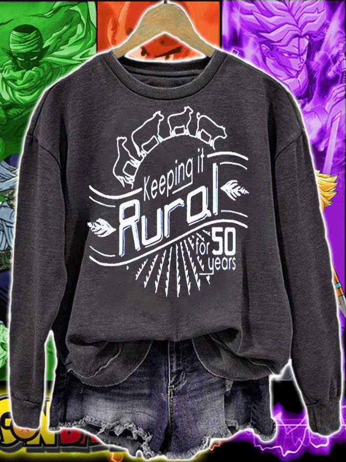 Keeping it Rural for 50 years T-shirt sweatshirt