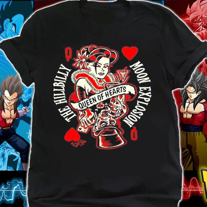 The Hillbilly Moon Explosion Queen Of Hearts Shirt