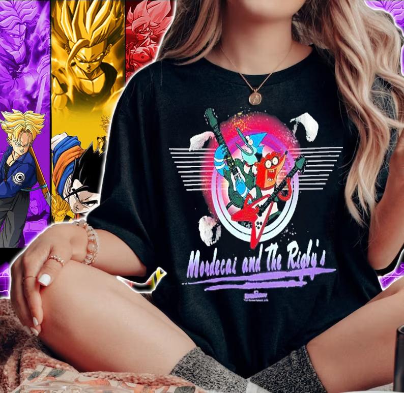 Womens Regular Show Mordecai & The Rigbys Shirt