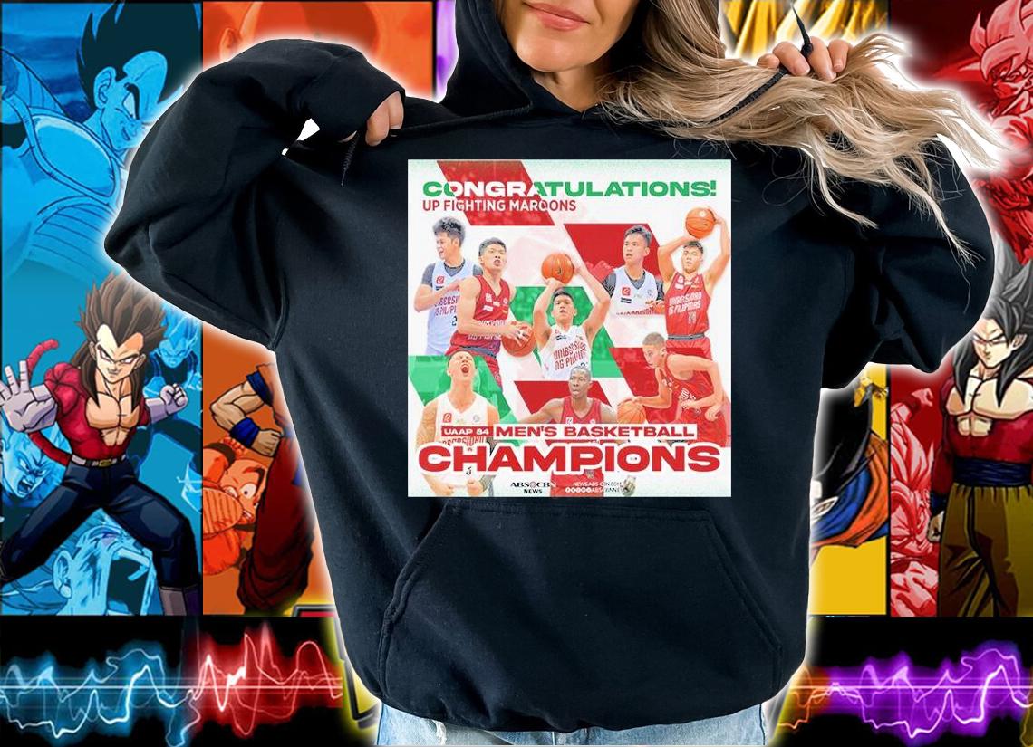 Congratulations UP Fighting Maroons Champions UAAP Season 84 T-Shirt hoodie