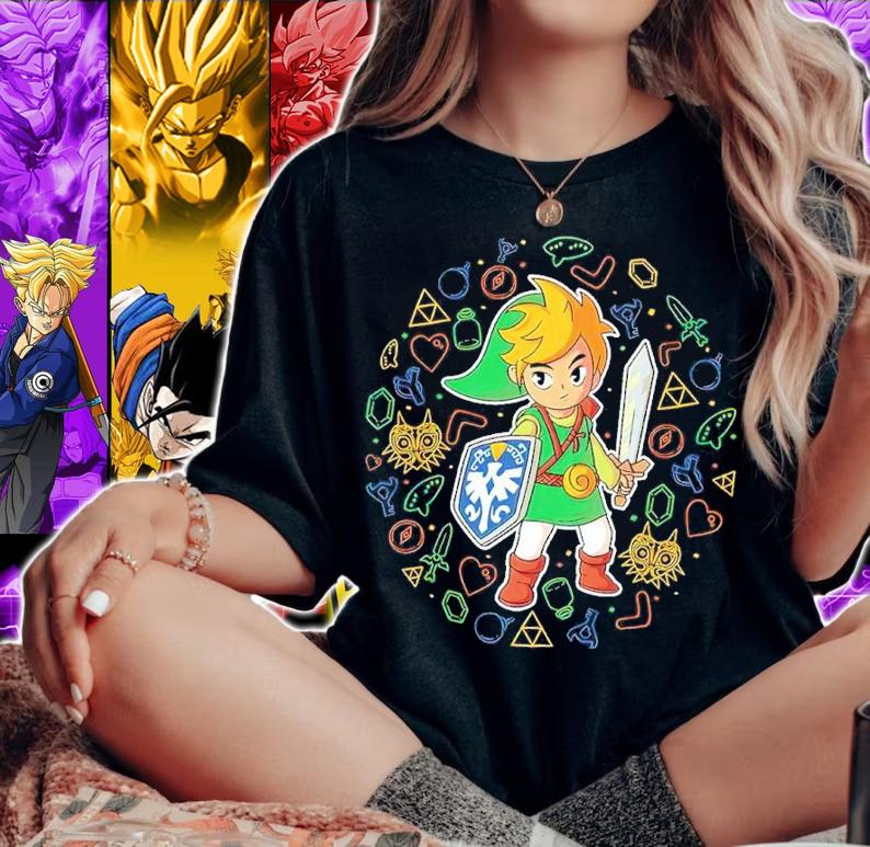 Geek Link Icons Shirt woman shirt