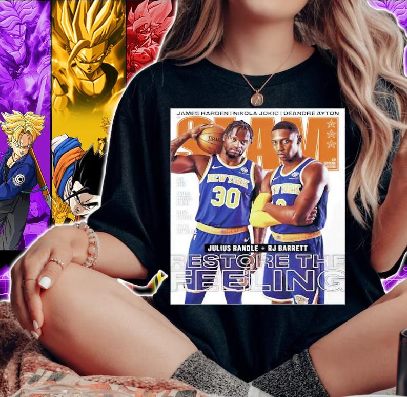 James Harden Nikola Jokic New York Knicks Restore The Feeling Shirt woman shirt