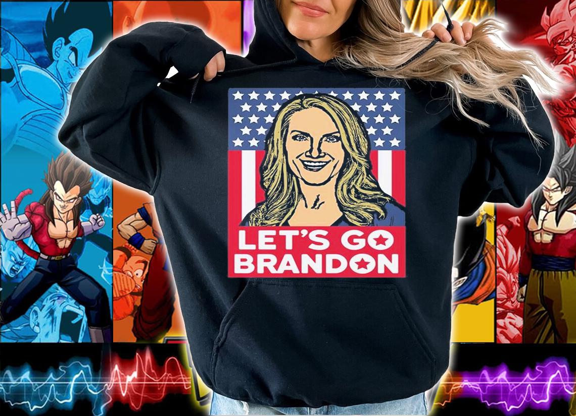 Let's Go Brandon - Female Superhero T-Shirt hoodie