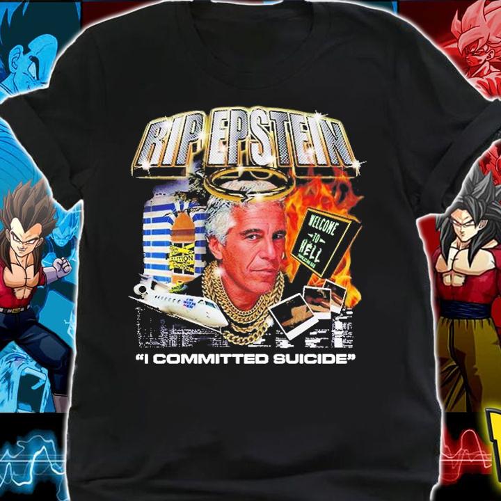 Mens Rip Epstein I Committed Suicide T-Shirt