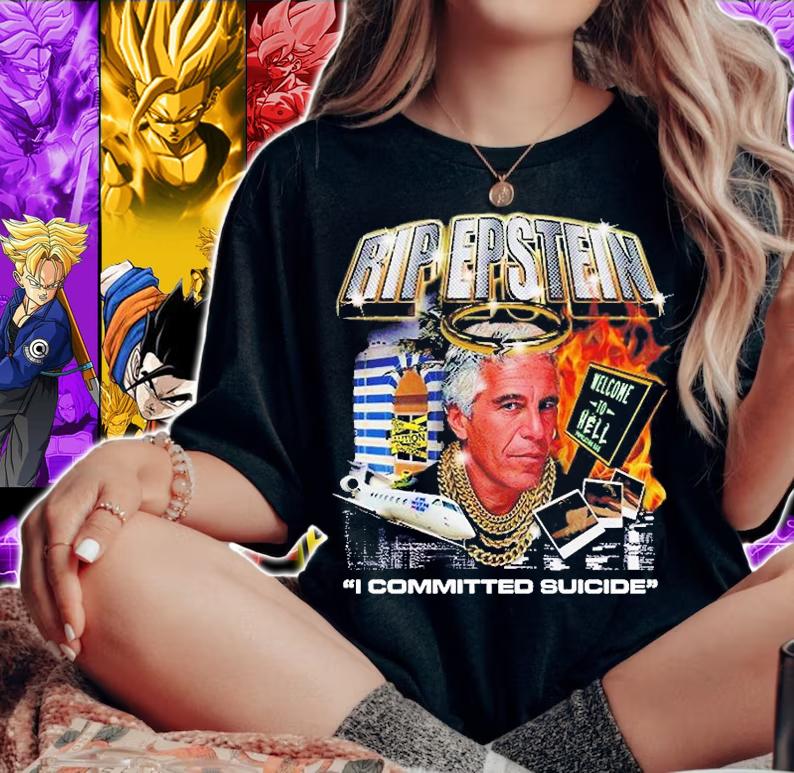 Mens Rip Epstein I Committed Suicide T-Shirt