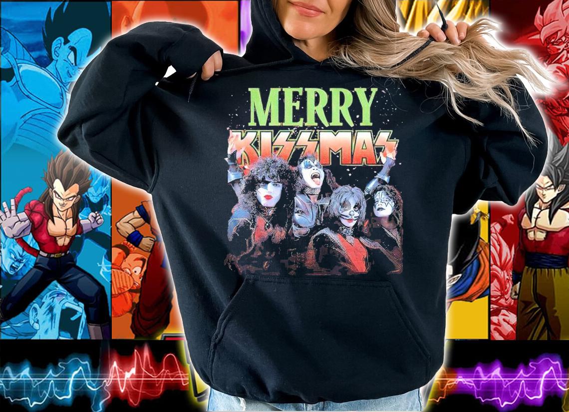 Merry Kissmas Red Heather Slim Fit T-Shirt