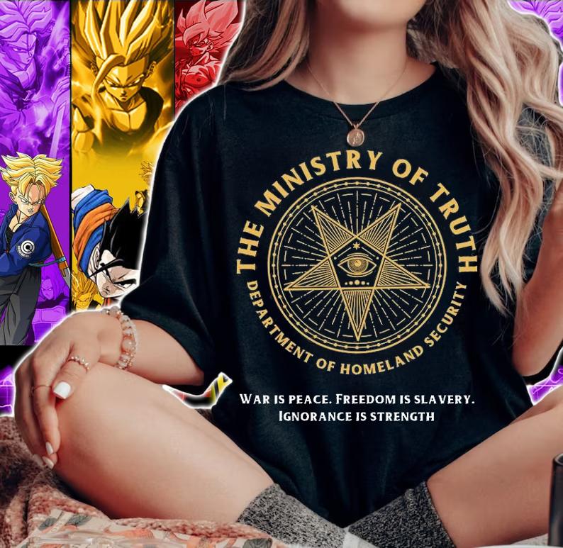 Ministry Of Truth Disinformation Board T-Shirt woman shirt