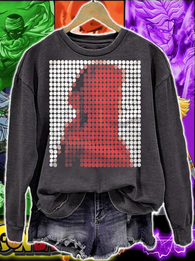 Spoon Gimme Fiction color polka dots art T-shirt sweatshirt