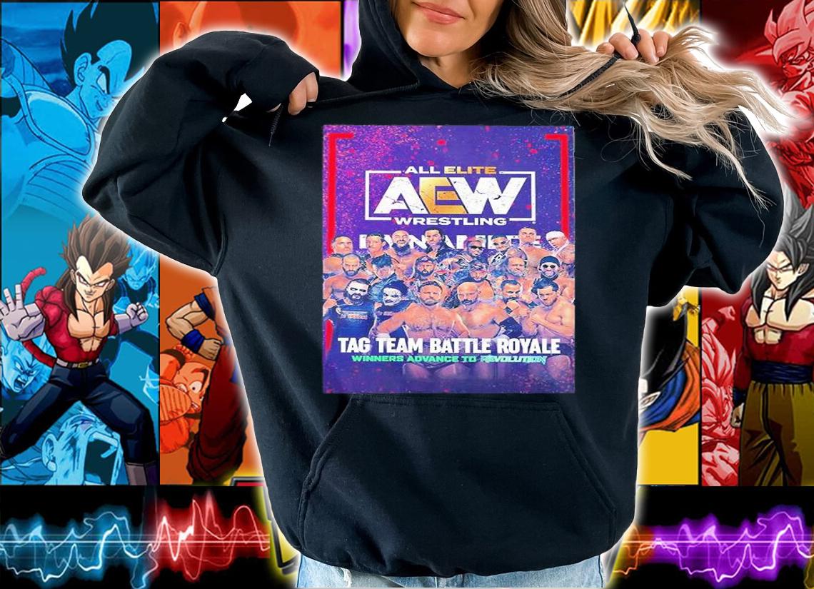 Tag Team Battle Royale Winner Advance To Revolution AEW T-Shirt