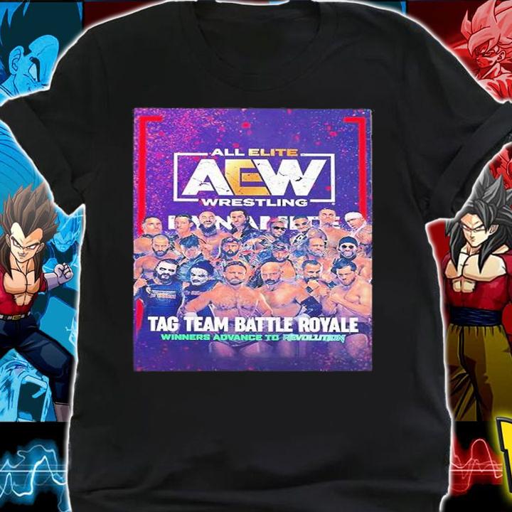 Tag Team Battle Royale Winner Advance To Revolution AEW T-Shirt