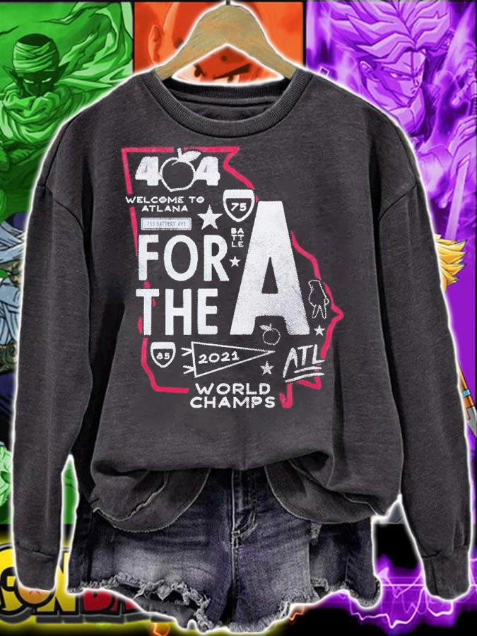 Welcome To Atlanta For The Atlanta Braves 2021 World Champs Shirt