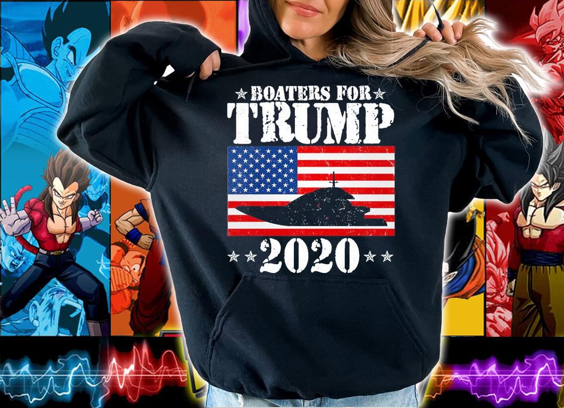 Boaters For Trump USA Boat Flag 2020 T-Shirt