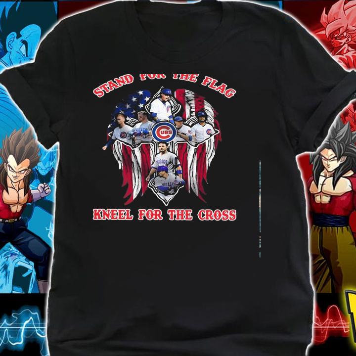 Chicago Cubs stand for the flag kneel for the cross shirt shirt