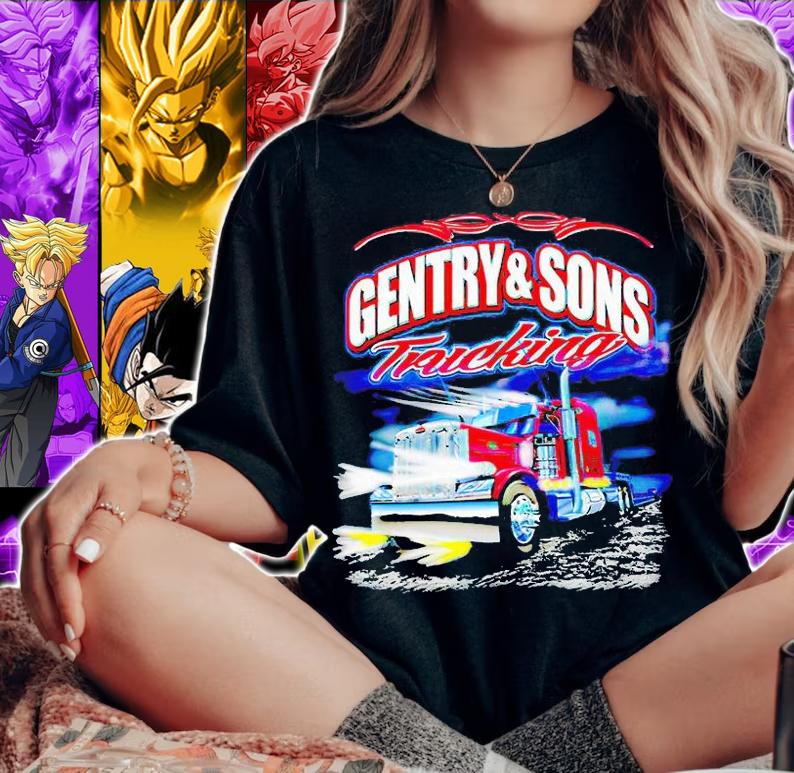 Gentry and Sons trucking T-shirt woman shirt