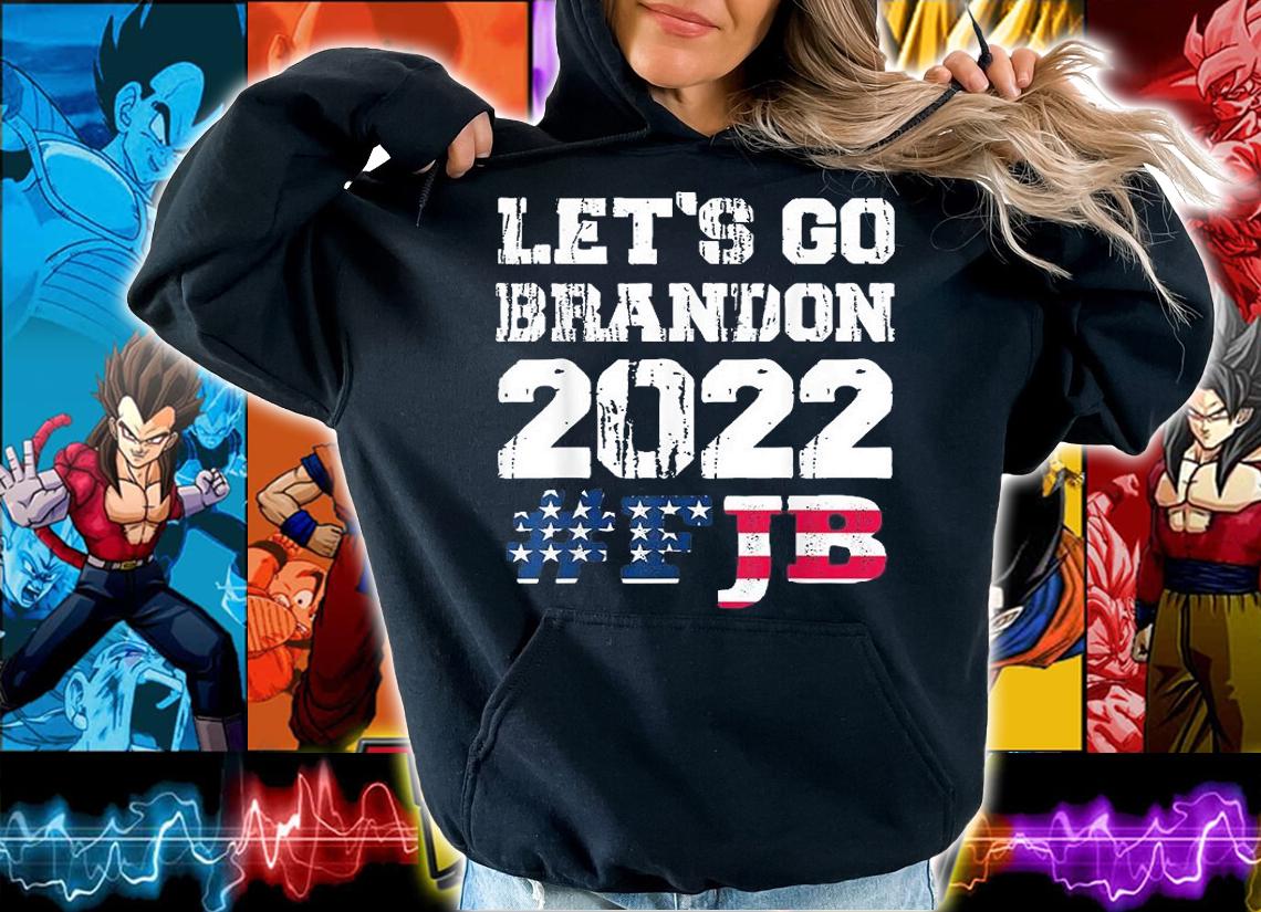 Let's Go Brandon Tee Conservative Anti Liberal US Flag 2022 FJB T-Shirt hoodie
