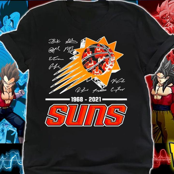 Phoenix Suns 1986-2021 basketball signature shirt shirt
