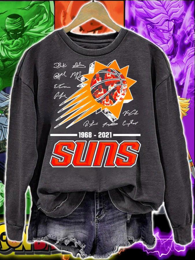 Phoenix Suns 1986-2021 basketball signature shirt sweatshirt