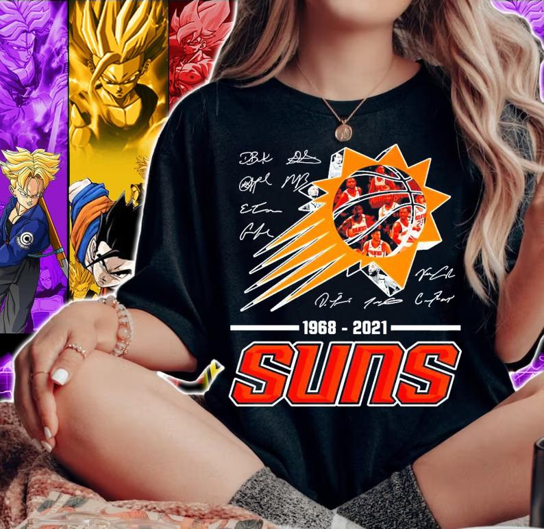 Phoenix Suns 1986-2021 basketball signature shirt woman shirt