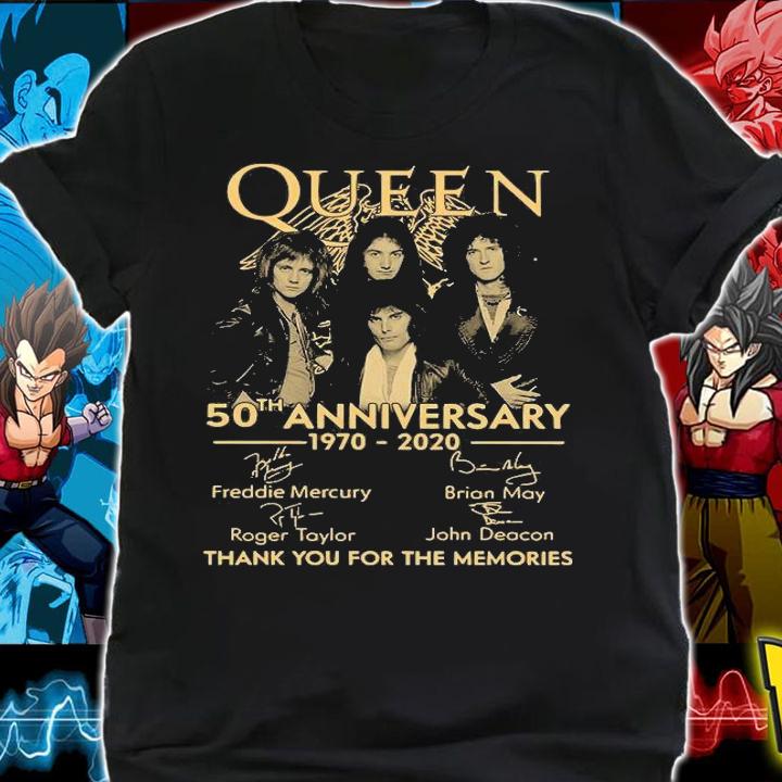 Queen Band Rock and Roll 1970-2020 shirt