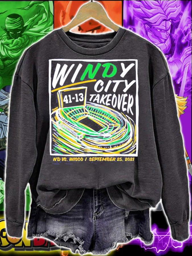 Windy City Takeover Crewneck Shirt