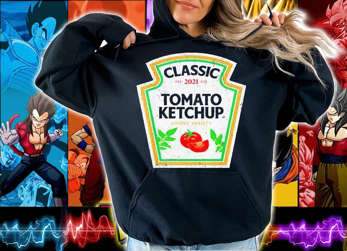 Classic Tomato ketchup urique variety est 2021 Halloween T-shirt hoodie