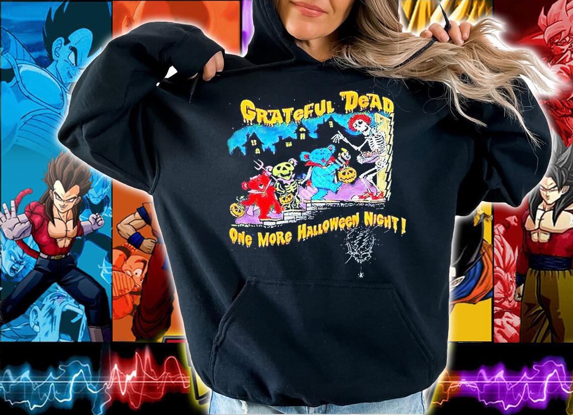 Grateful Dead one more Halloween night T-shirt hoodie