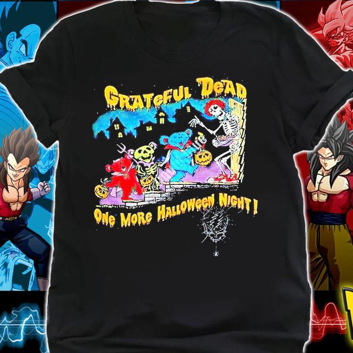 Grateful Dead one more Halloween night T-shirt shirt