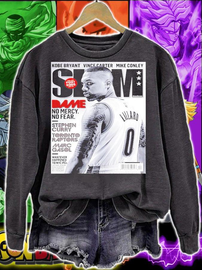 Kobe Bryant Vince Carter Mike Conley slam dame no mercy no fear shirt