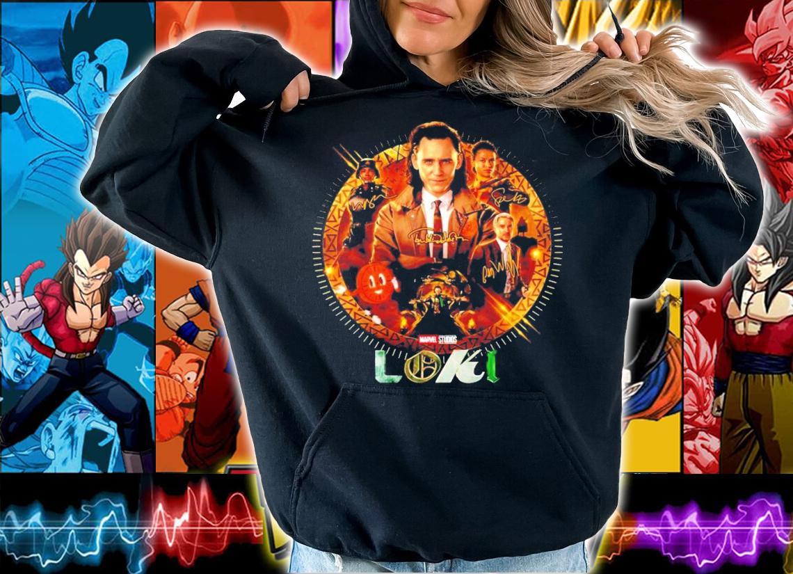 Loki Marvel signature shirt hoodie