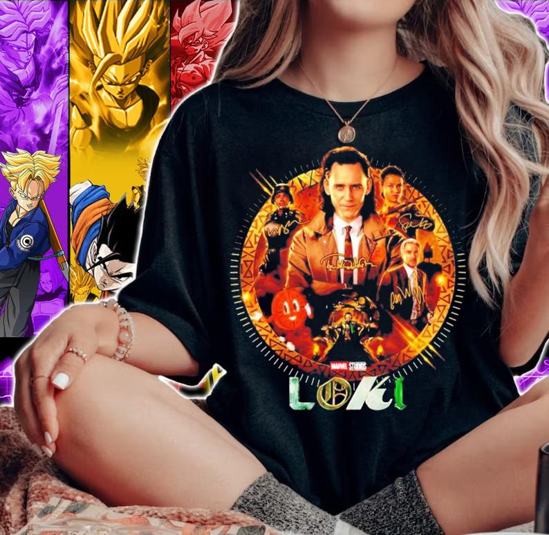 Loki Marvel signature shirt woman shirt