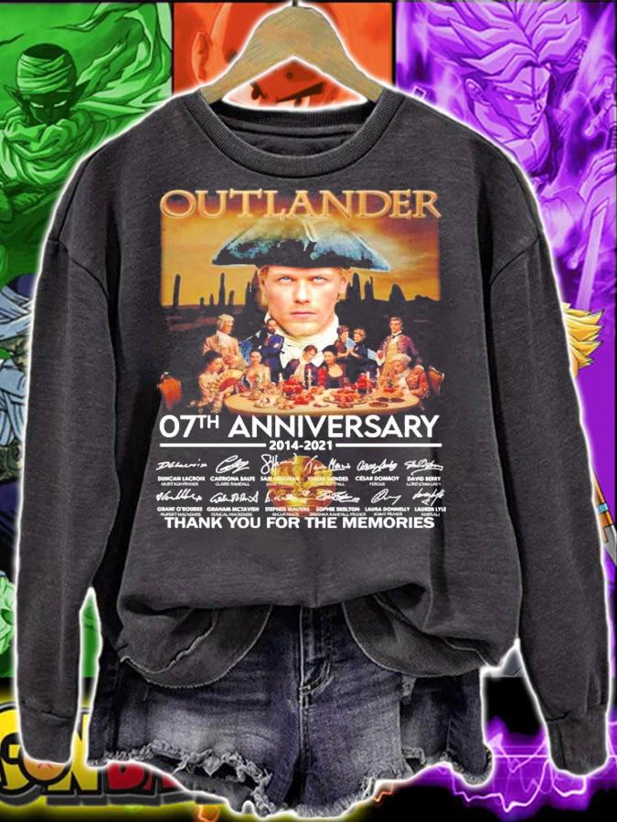 Outlander 07th anniversary 2014-2021 signature shirt sweatshirt