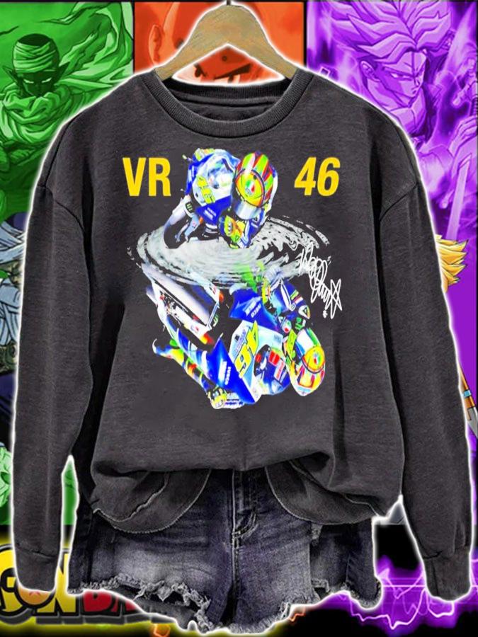 Reflection Water Mirror Valentino Rossi 46 signature t-shirt