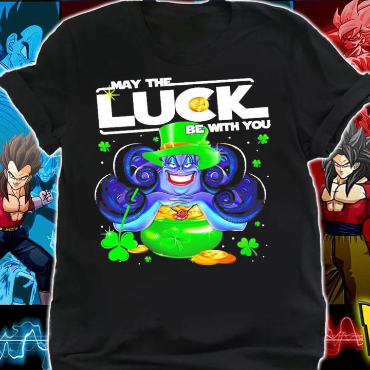 Ursula may the luck be with you St. Patrick's Day Star Wars t-shirt