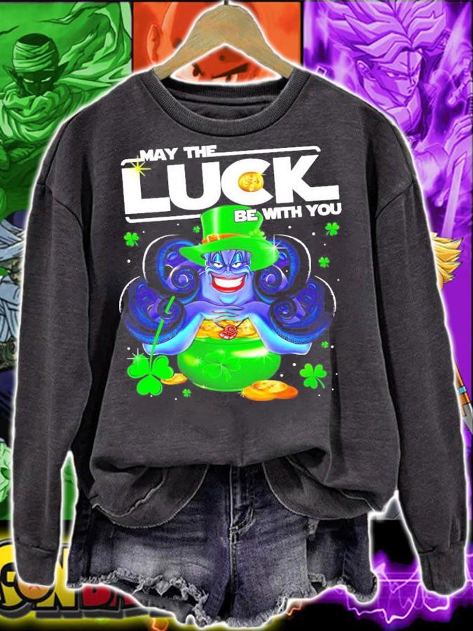 Ursula may the luck be with you St. Patrick's Day Star Wars t-shirt