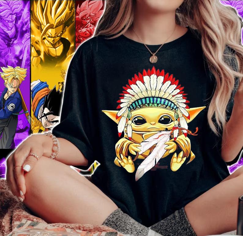 Baby Yoda native shirt woman shirt