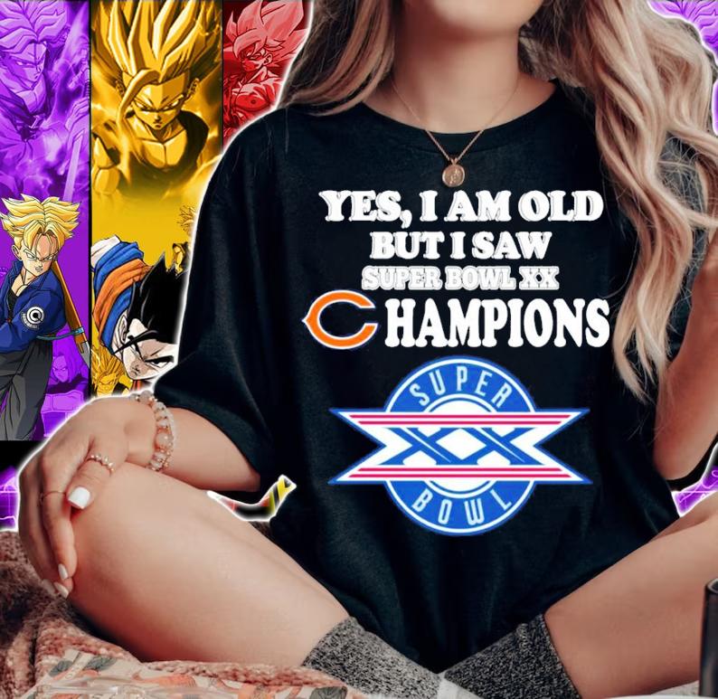 Cincinnati Bengals Yes I am old but I saw Super Bowl XX Champions shirt
