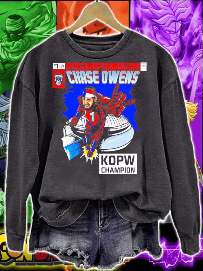 Crown Jewel Comics Chase Owens Kopw Champion shirt sweatshirt