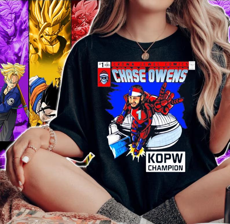 Crown Jewel Comics Chase Owens Kopw Champion shirt woman shirt