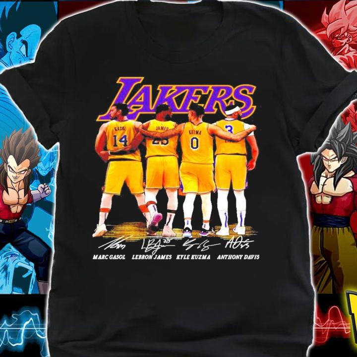 Lakers Marc Gasol Lebron James Kyle Kuzma Anthony Davis t-shirt shirt